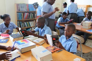 Haiti--Library 1