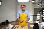 Butcher Jon Viner behind the scenes of How To videoshoot