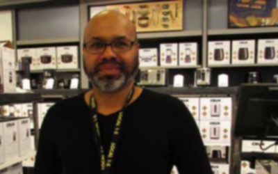 jesus harnandez, Local 1S member at work at Macy's