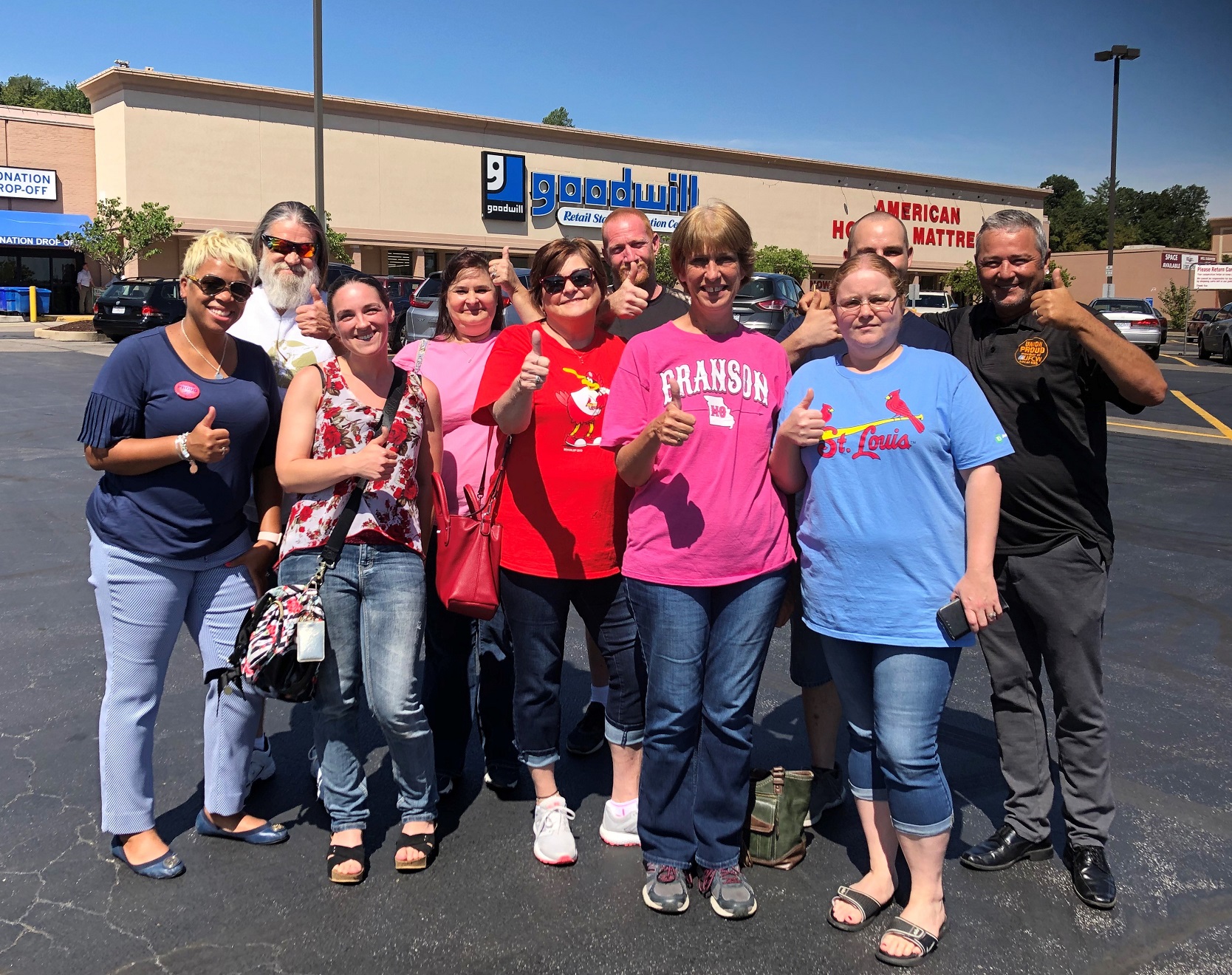 Goodwill Workers Join Local 655 in St. Louis for a Better Life The United Food & Commercial