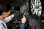 Technicians professional advice on the tread of tire