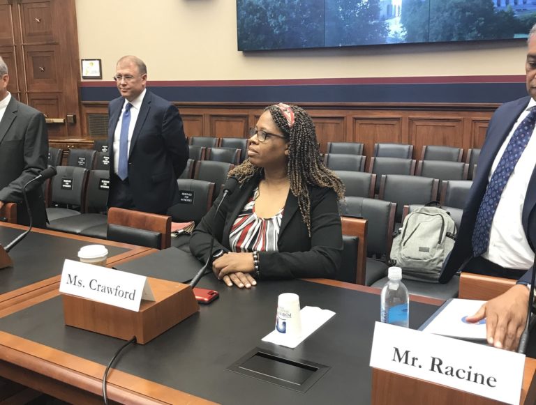 Instacart worker Maria Crawford testified in Congress