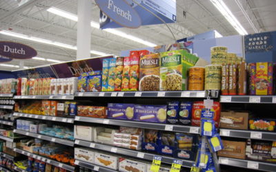 Maijer grocery store shelves