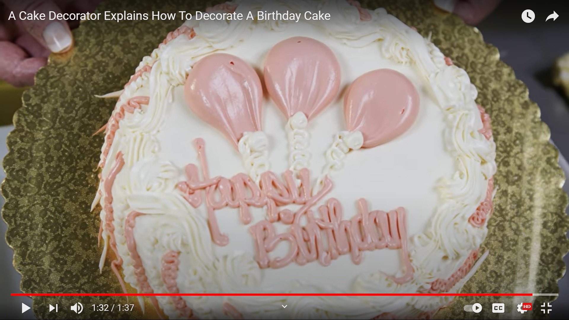 How To Decorate A Birthday Cake
