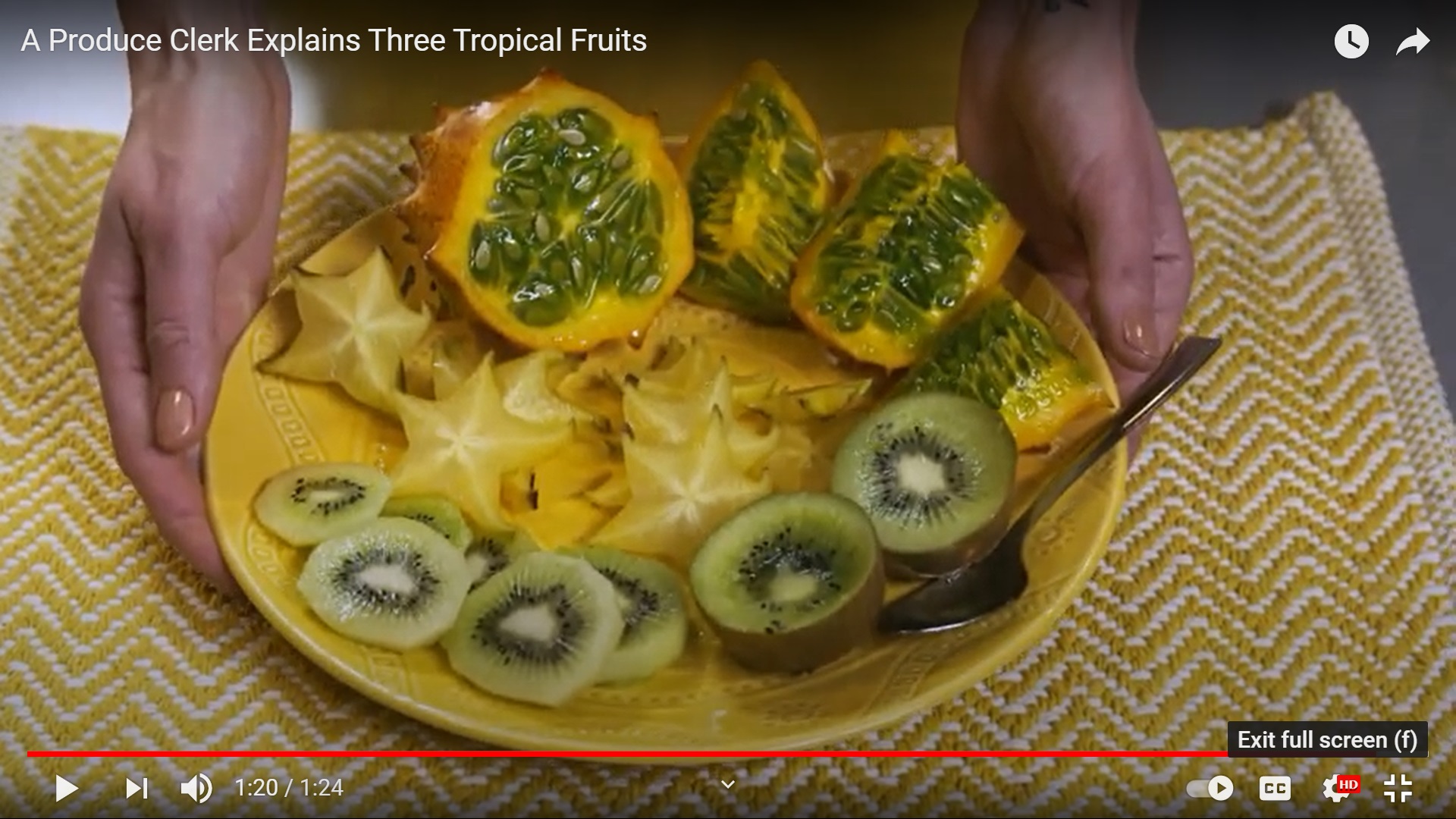 A Produce Clerk Explains Three Tropical Fruits