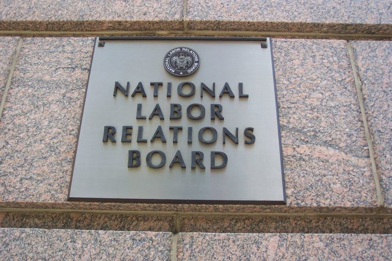 Sign of the National Labor Relations Board