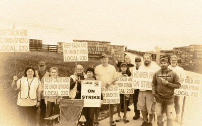 Local 23D Heaven Hill Workers On Strike
