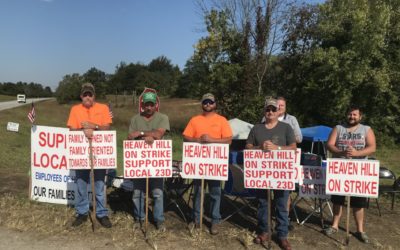 Heaven Hill Workers on Strike