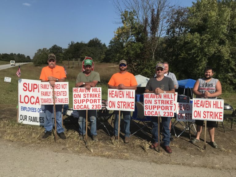 Heaven Hill Workers on Strike